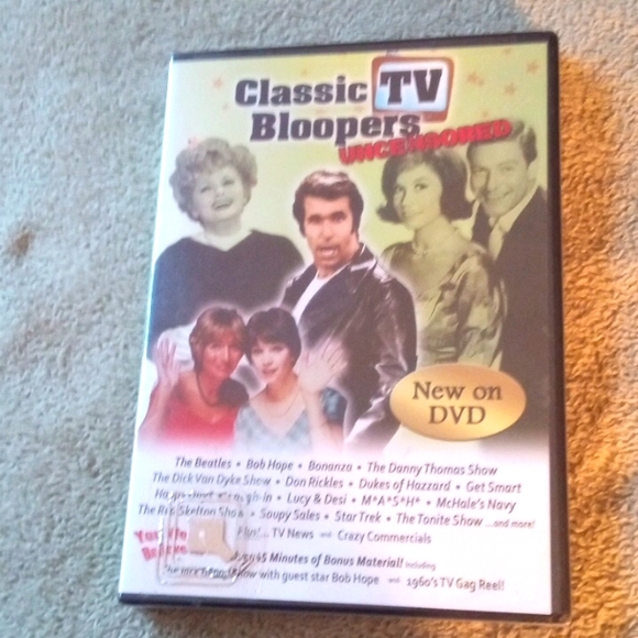 Classic TV bloopers DVD - Picture 1 of 1